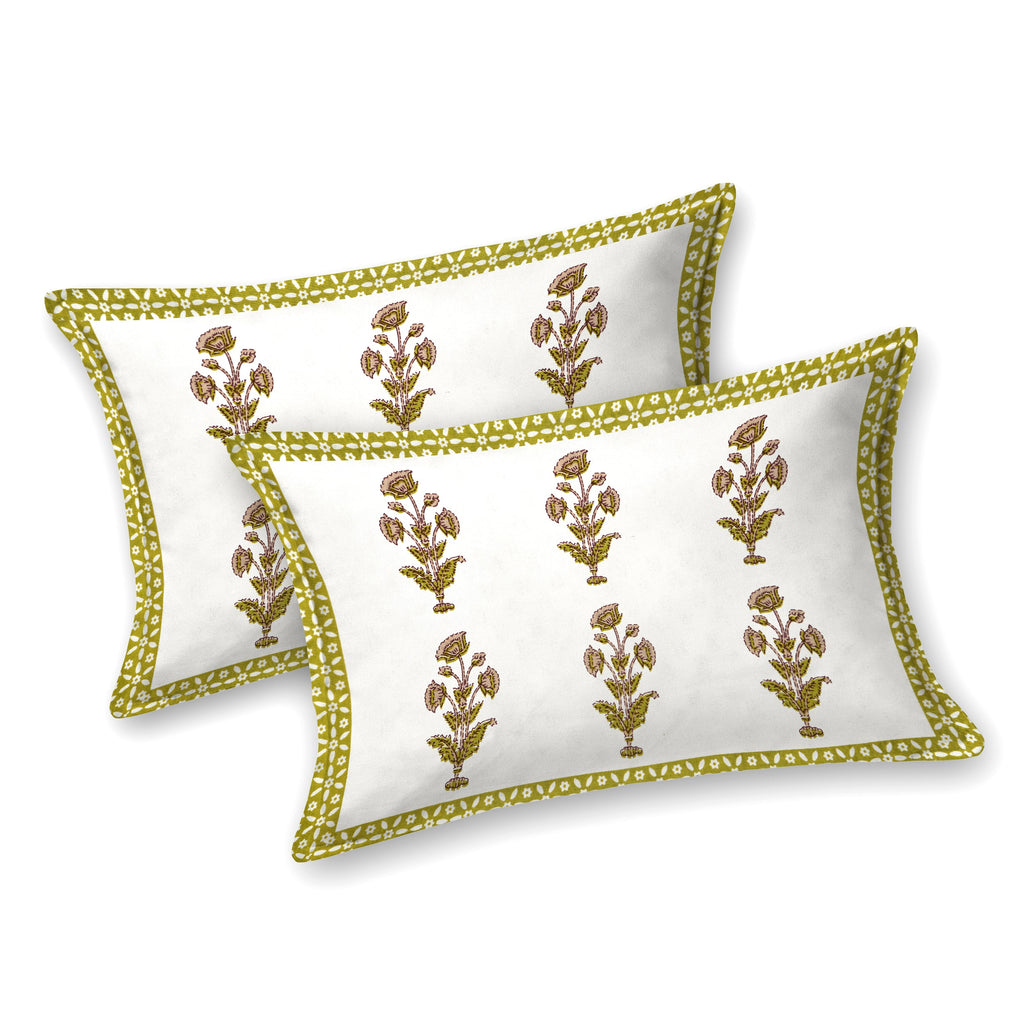 90X108 Inch King Size Pure Cotton 250 TC Premium  Bedsheet with 2 Pillow Covers