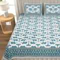 Elegance 90*108 Inch Premium Quality King Size Bedsheet with 2 Pillow Covers (17*27 Inch)