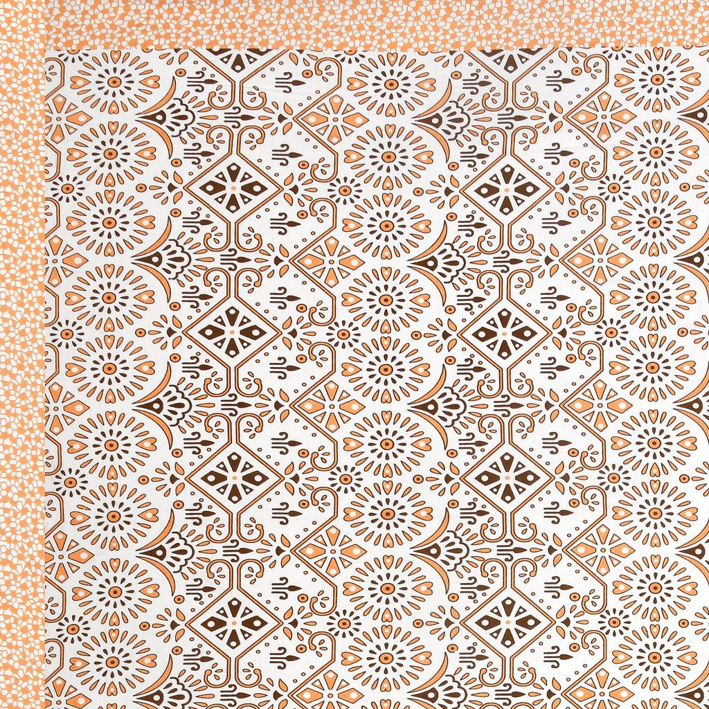 250 TC Pure Cotton | Multicolor Traditional Jaipuri Prints | Premium Quality King Size Bedsheet with 2 Pillow Covers (90*108 Inch)