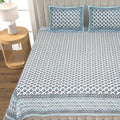 Elegance 90*108 Inch Premium Quality King Size Bedsheet with 2 Pillow Covers (17*27 Inch)