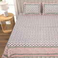 Elegance 90*108 Inch Premium Quality King Size Bedsheet with 2 Pillow Covers (17*27 Inch)